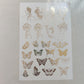 Butterfly Sheet Random design A5 non metallic for resin art