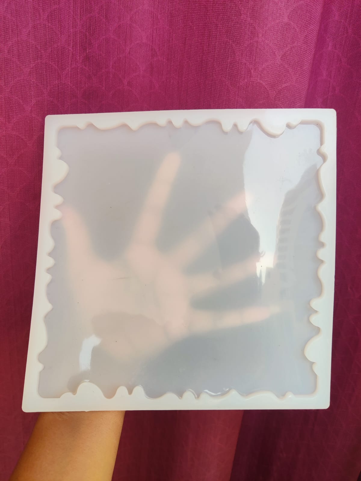 8 inch square agate silicon mould