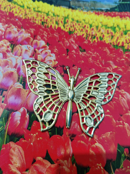 Metal butterfly for art