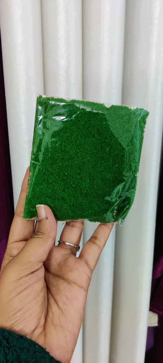 Green colour moss 1pkt