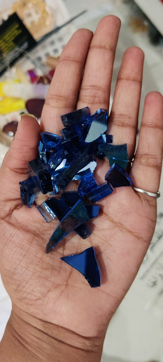 Ultramarine Blue firepit crystal