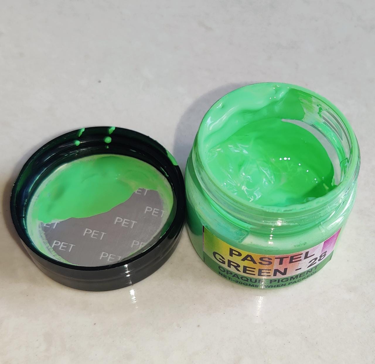 Pastel Green Opaque Pigment